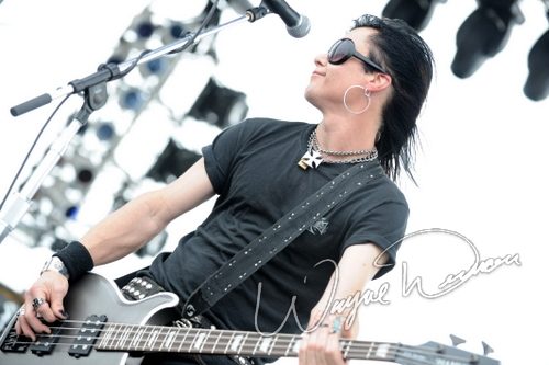 Pretty Boy Floyd at Rock the Bayou grounds Houston, TX on September 1, 2008 &mdash; concert photo by Wayne Dennon