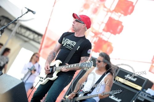 Little Caesar at Rock the Bayou grounds Houston, TX on August 30, 2008 &mdash; concert photo by Wayne Dennon