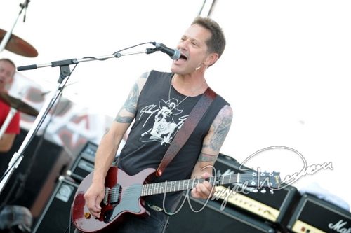 Little Caesar at Rock the Bayou grounds Houston, TX on August 30, 2008 &mdash; concert photo by Wayne Dennon