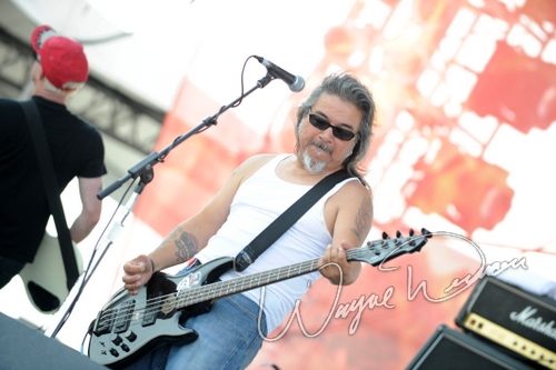 Little Caesar at Rock the Bayou grounds Houston, TX on August 30, 2008 &mdash; concert photo by Wayne Dennon