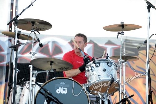 Little Caesar at Rock the Bayou grounds Houston, TX on August 30, 2008 &mdash; concert photo by Wayne Dennon