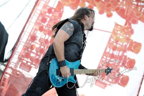 Lillian Axe at Rock the Bayou grounds Houston, TX on August 31, 2008 &mdash; concert photo by Wayne Dennon