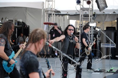 Lillian Axe at Rock the Bayou grounds Houston, TX on August 31, 2008 &mdash; concert photo by Wayne Dennon
