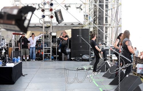 Lillian Axe at Rock the Bayou grounds Houston, TX on August 31, 2008 &mdash; concert photo by Wayne Dennon