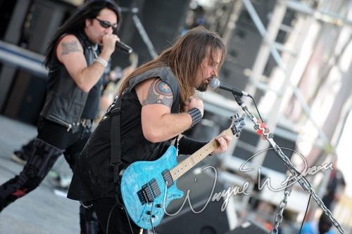 Lillian Axe at Rock the Bayou grounds Houston, TX on August 31, 2008 &mdash; concert photo by Wayne Dennon