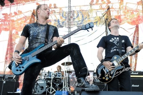 Lillian Axe at Rock the Bayou grounds Houston, TX on August 31, 2008 &mdash; concert photo by Wayne Dennon