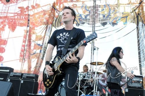 Lillian Axe at Rock the Bayou grounds Houston, TX on August 31, 2008 &mdash; concert photo by Wayne Dennon