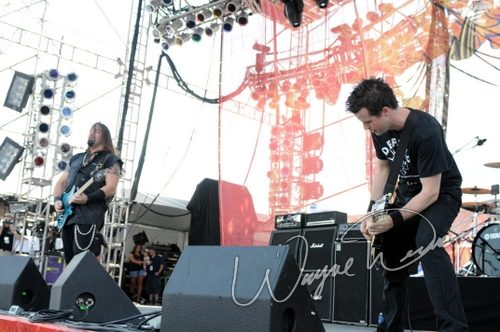 Lillian Axe at Rock the Bayou grounds Houston, TX on August 31, 2008 &mdash; concert photo by Wayne Dennon