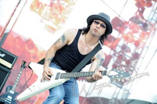 Jetboy at Rock the Bayou grounds Houston, TX on August 29, 2008 &mdash; concert photo by Wayne Dennon