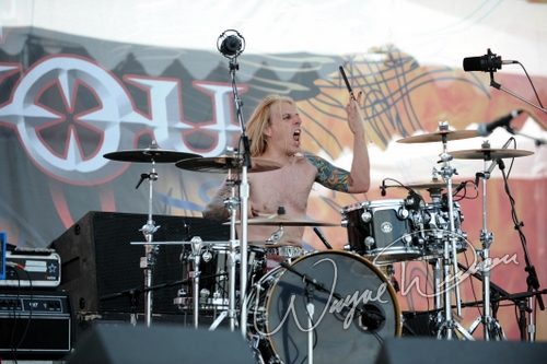 Jetboy at Rock the Bayou grounds Houston, TX on August 29, 2008 &mdash; concert photo by Wayne Dennon