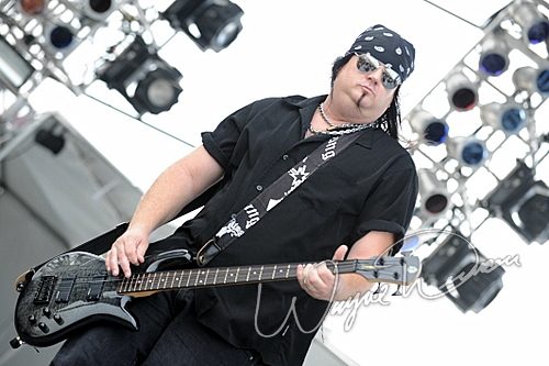 Bang Tango at Rock the Bayou grounds Houston, TX on September 1, 2008 &mdash; concert photo by Wayne Dennon