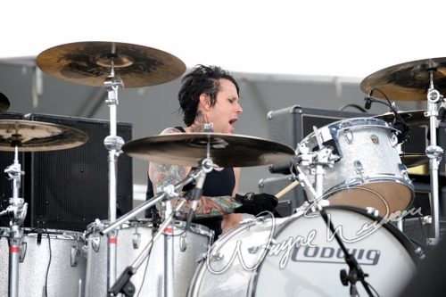 Bang Tango at Rock the Bayou grounds Houston, TX on September 1, 2008 &mdash; concert photo by Wayne Dennon