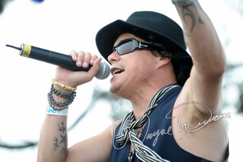 Bang Tango at Rock the Bayou grounds Houston, TX on September 1, 2008 &mdash; concert photo by Wayne Dennon