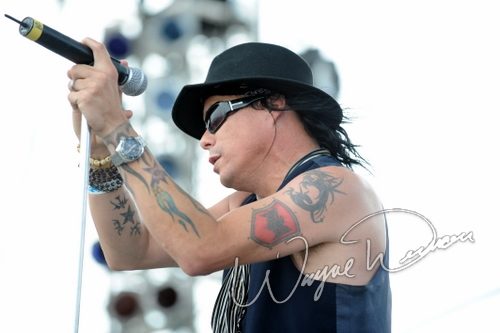 Bang Tango at Rock the Bayou grounds Houston, TX on September 1, 2008 &mdash; concert photo by Wayne Dennon