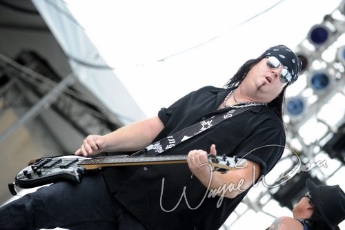 Bang Tango at Rock the Bayou grounds Houston, TX on September 1, 2008 &mdash; concert photo by Wayne Dennon