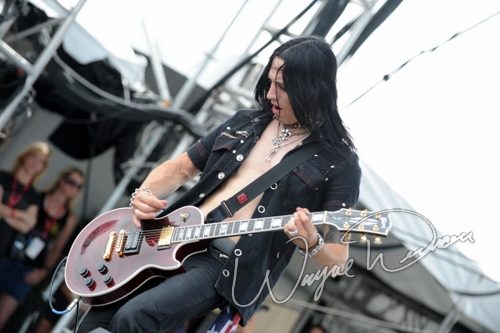 Bang Tango at Rock the Bayou grounds Houston, TX on September 1, 2008 &mdash; concert photo by Wayne Dennon