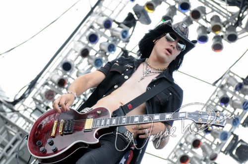 Bang Tango at Rock the Bayou grounds Houston, TX on September 1, 2008 &mdash; concert photo by Wayne Dennon