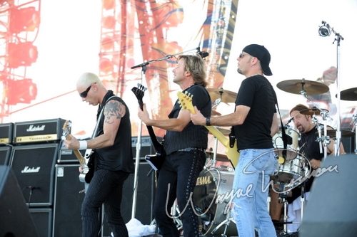 Black N Blue at Rock the Bayou grounds Houston, TX on August 31, 2008 &mdash; concert photo by Wayne Dennon