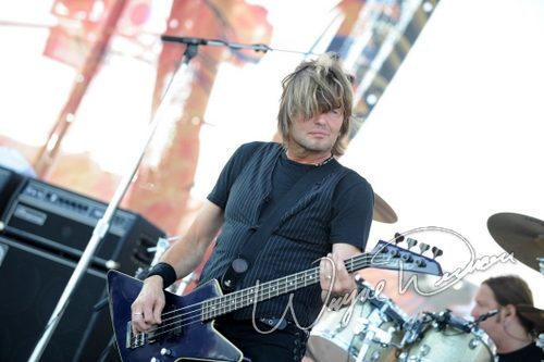 Black N Blue at Rock the Bayou grounds Houston, TX on August 31, 2008 &mdash; concert photo by Wayne Dennon