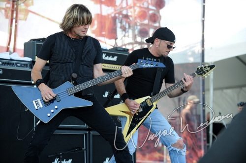 Black N Blue at Rock the Bayou grounds Houston, TX on August 31, 2008 &mdash; concert photo by Wayne Dennon