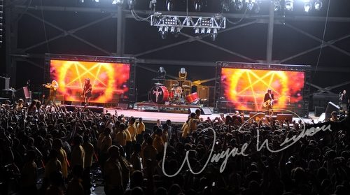 Motley Crue at Columbus Crew Stadium Columbus, OH on May 17, 2009 &mdash; concert photo by Wayne Dennon