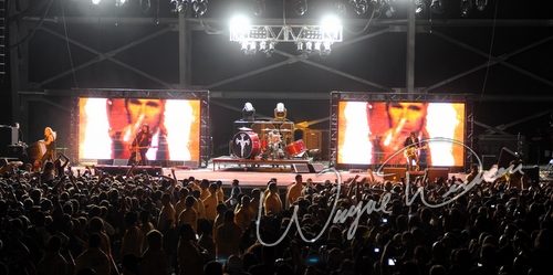 Motley Crue at Columbus Crew Stadium Columbus, OH on May 17, 2009 &mdash; concert photo by Wayne Dennon
