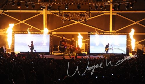 Motley Crue at Columbus Crew Stadium Columbus, OH on May 17, 2009 &mdash; concert photo by Wayne Dennon