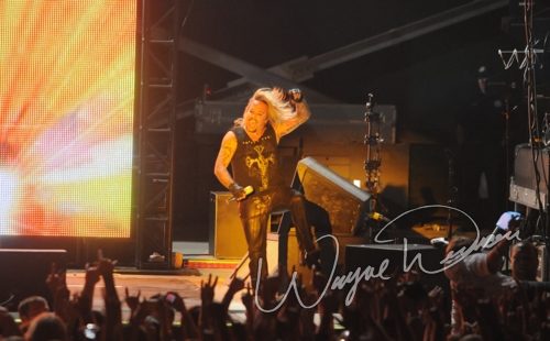 Motley Crue at Columbus Crew Stadium Columbus, OH on May 17, 2009 &mdash; concert photo by Wayne Dennon