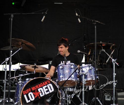 Duff McKagan's Loaded at Columbus Crew Stadium Columbus, OH on May 16, 2009 &mdash; concert photo by Wayne Dennon