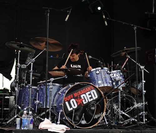 Duff McKagan's Loaded at Columbus Crew Stadium Columbus, OH on May 16, 2009 &mdash; concert photo by Wayne Dennon