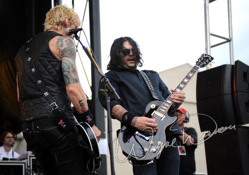 Duff McKagan's Loaded at Columbus Crew Stadium Columbus, OH on May 16, 2009 &mdash; concert photo by Wayne Dennon