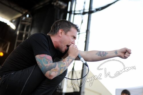 Billy Talent at Columbus Crew Stadium Columbus, OH on May 17, 2009 &mdash; concert photo by Wayne Dennon