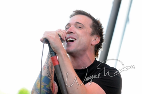 Billy Talent at Columbus Crew Stadium Columbus, OH on May 17, 2009 &mdash; concert photo by Wayne Dennon
