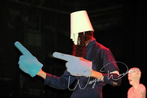 Buckethead at Madison Theater Covington, KY on September 20, 2009 &mdash; concert photo by Wayne Dennon