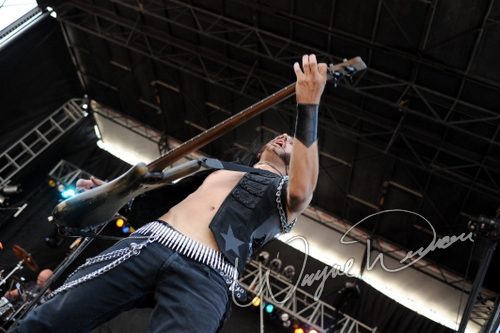 Pop Evil at Columbus Crew Stadium Columbus, OH on May 17, 2009 &mdash; concert photo by Wayne Dennon
