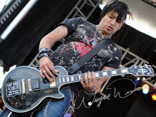 Pop Evil at Columbus Crew Stadium Columbus, OH on May 17, 2009 &mdash; concert photo by Wayne Dennon