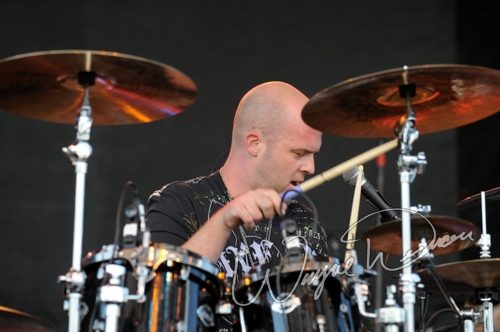 Pop Evil at Columbus Crew Stadium Columbus, OH on May 17, 2009 &mdash; concert photo by Wayne Dennon
