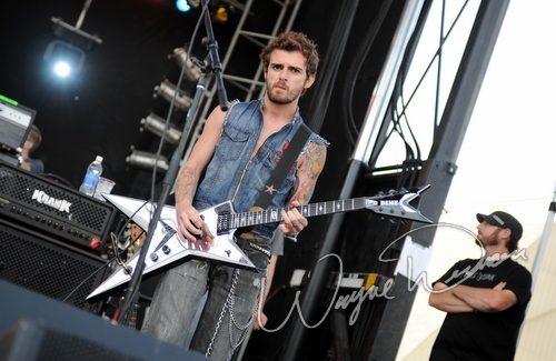 Pop Evil at Columbus Crew Stadium Columbus, OH on May 17, 2009 &mdash; concert photo by Wayne Dennon