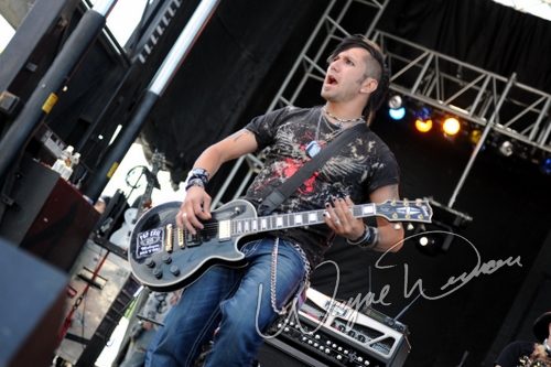 Pop Evil at Columbus Crew Stadium Columbus, OH on May 17, 2009 &mdash; concert photo by Wayne Dennon