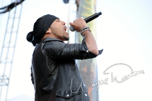 Pop Evil at Columbus Crew Stadium Columbus, OH on May 17, 2009 &mdash; concert photo by Wayne Dennon