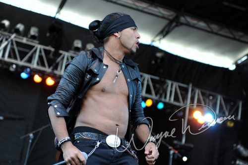 Pop Evil at Columbus Crew Stadium Columbus, OH on May 17, 2009 &mdash; concert photo by Wayne Dennon