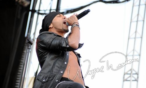 Pop Evil at Columbus Crew Stadium Columbus, OH on May 17, 2009 &mdash; concert photo by Wayne Dennon