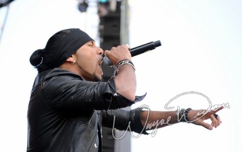 Pop Evil at Columbus Crew Stadium Columbus, OH on May 17, 2009 &mdash; concert photo by Wayne Dennon
