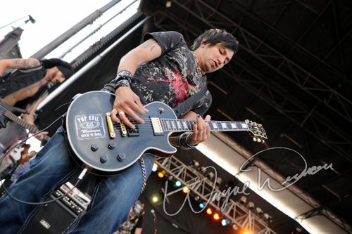 Pop Evil at Columbus Crew Stadium Columbus, OH on May 17, 2009 &mdash; concert photo by Wayne Dennon