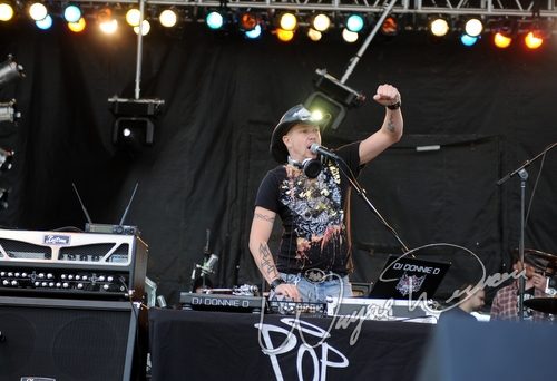 Pop Evil at Columbus Crew Stadium Columbus, OH on May 17, 2009 &mdash; concert photo by Wayne Dennon