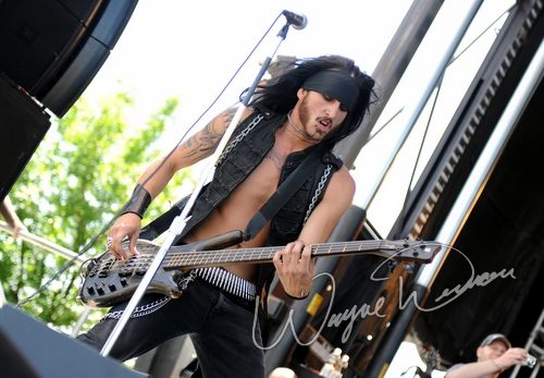 Pop Evil at Columbus Crew Stadium Columbus, OH on May 17, 2009 &mdash; concert photo by Wayne Dennon