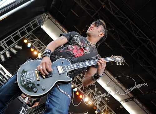 Pop Evil at Columbus Crew Stadium Columbus, OH on May 17, 2009 &mdash; concert photo by Wayne Dennon