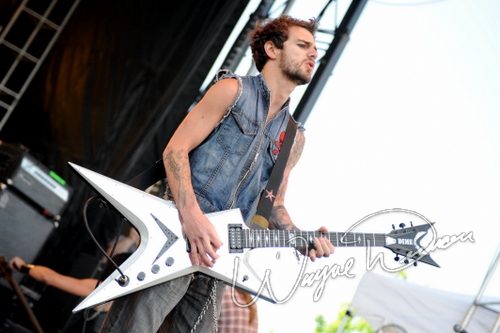 Pop Evil at Columbus Crew Stadium Columbus, OH on May 17, 2009 &mdash; concert photo by Wayne Dennon