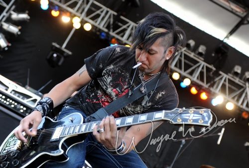 Pop Evil at Columbus Crew Stadium Columbus, OH on May 17, 2009 &mdash; concert photo by Wayne Dennon