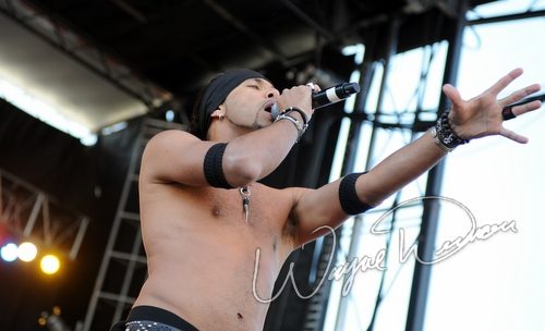 Pop Evil at Columbus Crew Stadium Columbus, OH on May 17, 2009 &mdash; concert photo by Wayne Dennon
